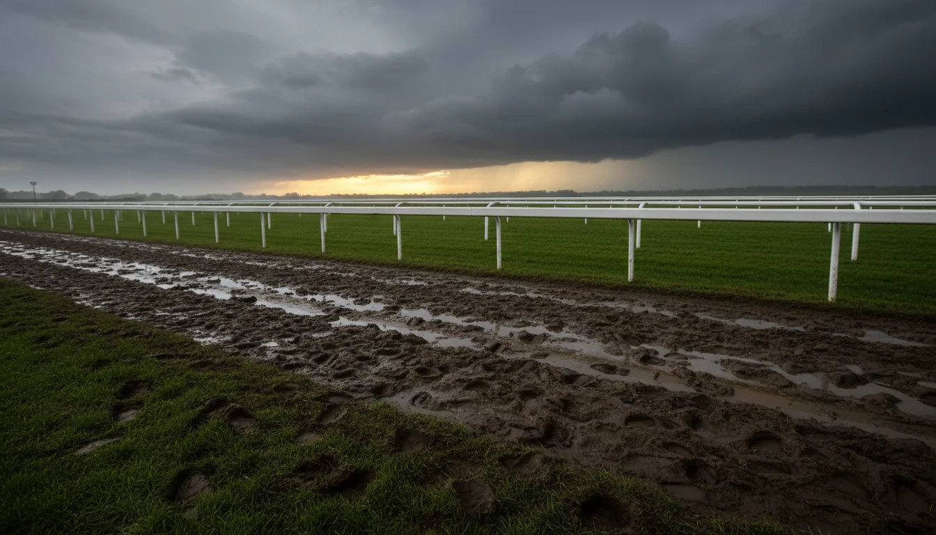 Baancondities en weer bij paardenraces