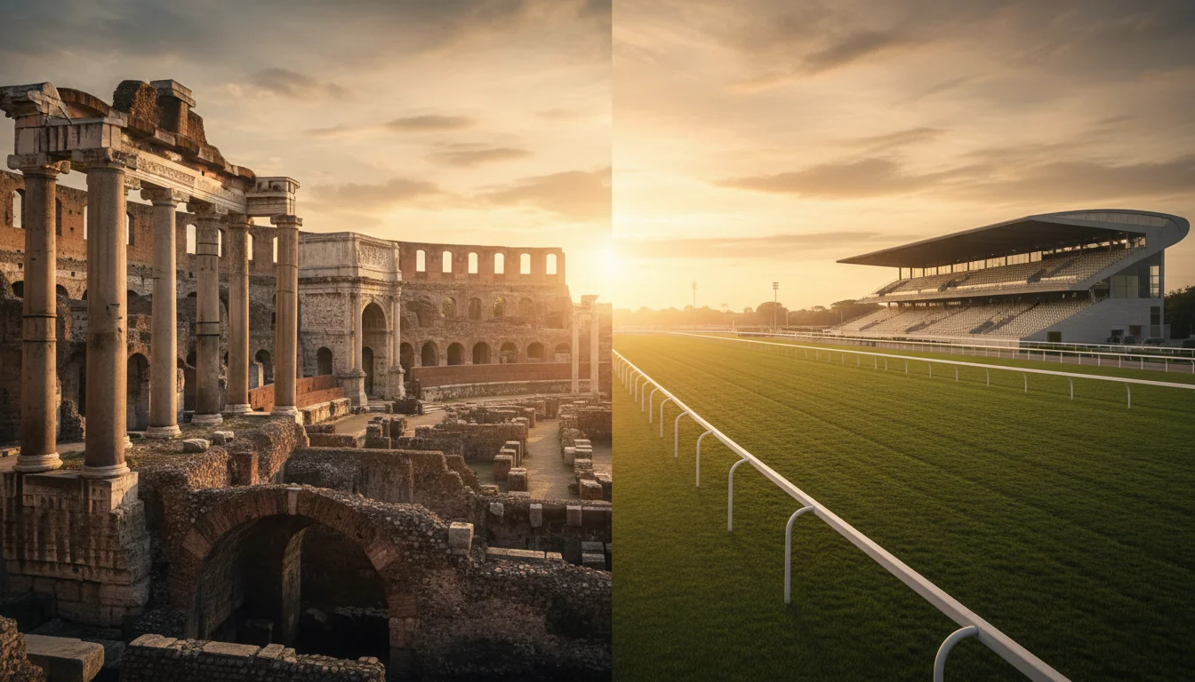 Geschiedenis van wedden op paardenraces van Rome tot online
