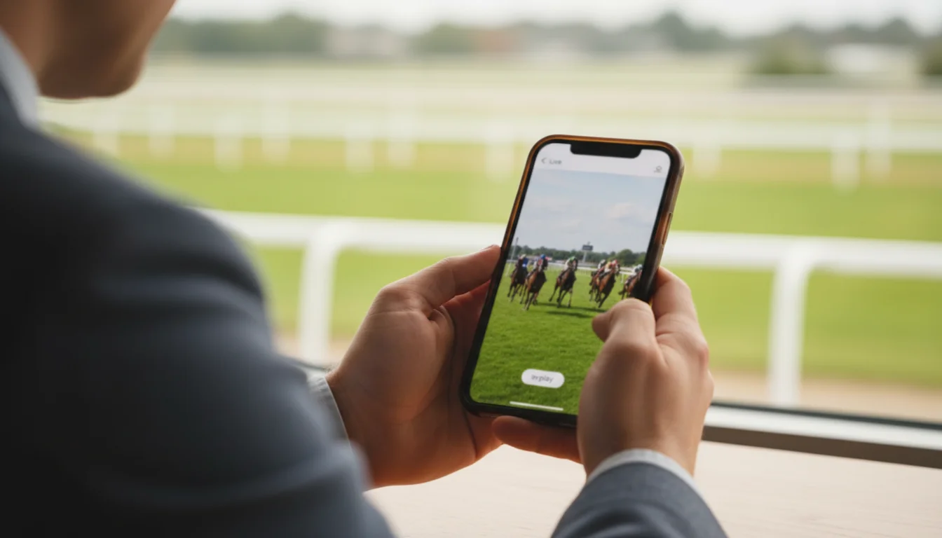 Live wedden op paardenraces