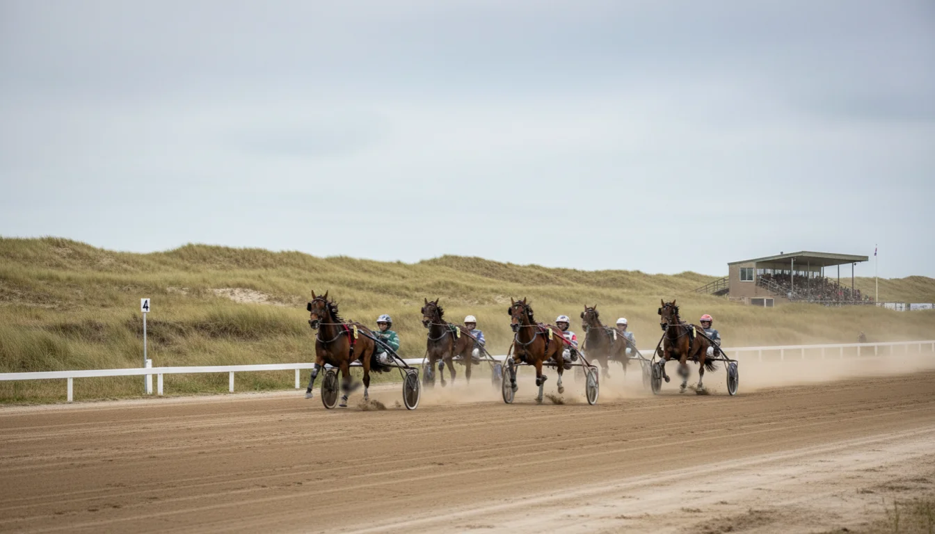 Paardenrennen in Nederland op de renbaan