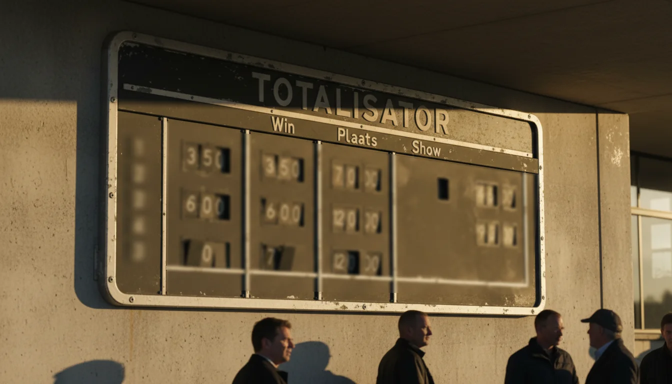 Parimutuel betting en totalisator bij paardenraces