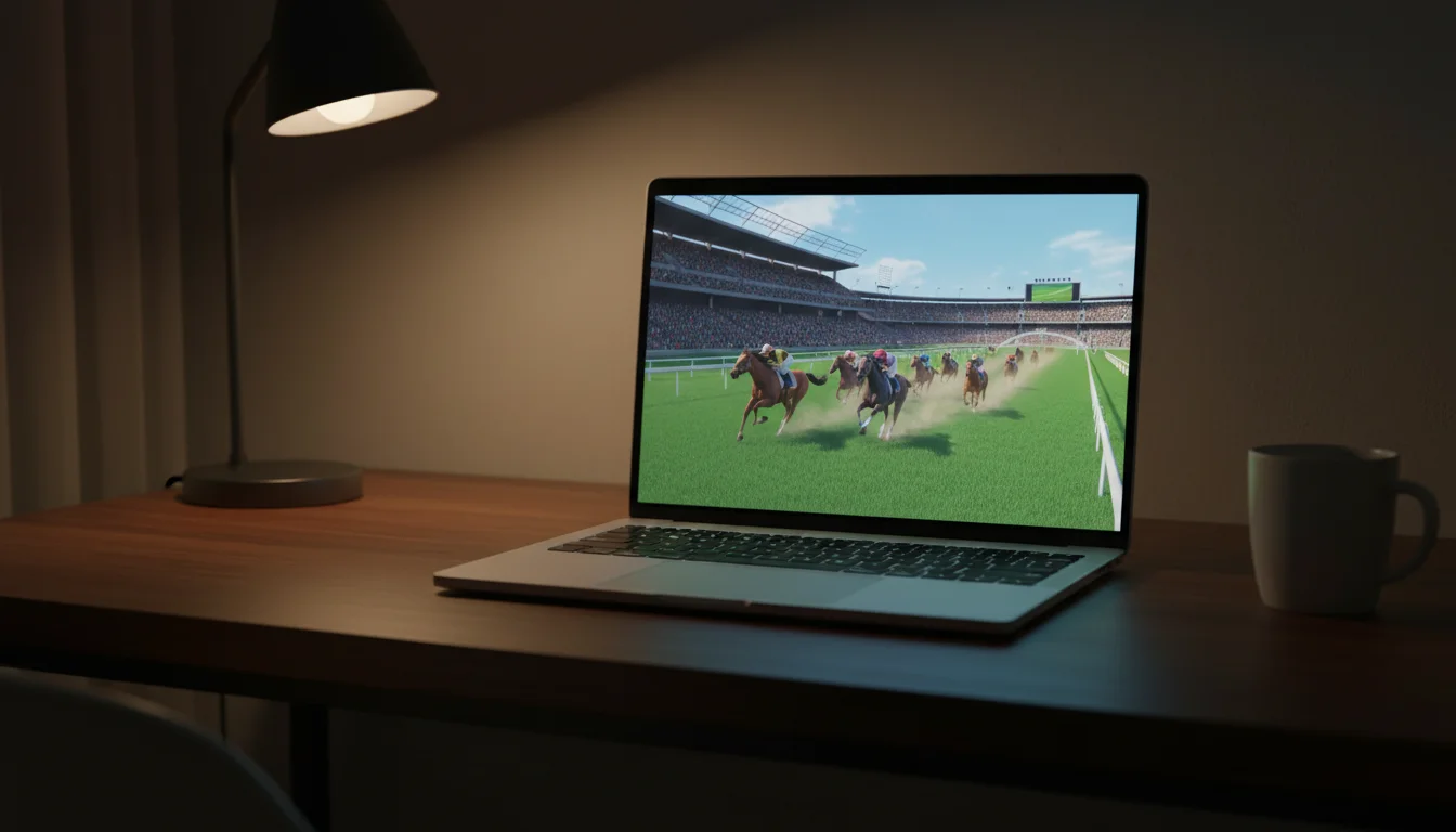 Virtuele paardenraces online wedden